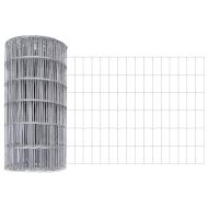 Европейска ограда 0,4 x 50 м Желязо с PVC покритие