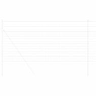 Европейска ограда 1,2 x 25 m Желязо с PVC покритие