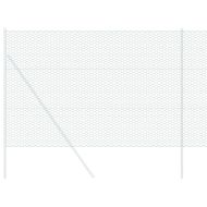 Шестоъгълна ограда Зелен 1,6 x 10 m ПВЦ