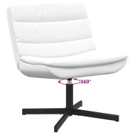 Въртящ се стол Бяло 63 x 75 x 76 см PU