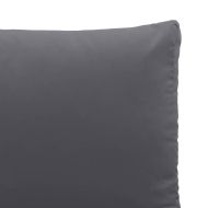 Градински диван Антрацит 200,5 x 70 x 85,5 см Стомана