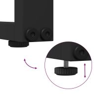 Градински диван Светлосиво 200,5 x 70 x 85,5 см Стомана