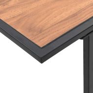 Градинска маса Кафяво 100 x 55 x 70 см Дърво