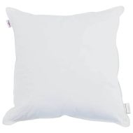 Възглавница с възглавница Бяло 50 x 50 cm Памук