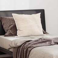 Възглавница с възглавница Бяло 61 x 41 x 20 см Полиестер