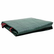 Чували за градински отпадъци 12 pcs Зелен 45 x 45 x 76 см