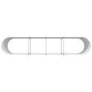 Повдигнато легло Зелен 400 x 80 x 81 cm Стомана