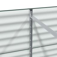 Повдигнато легло Зелен 400 x 80 x 81 cm Стомана