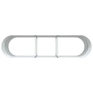 Повдигнато легло Зелен 320 x 80 x 81 cm Стомана