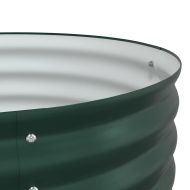 Повдигнато легло Зелен 320 x 80 x 81 cm Стомана