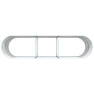 Повдигнато легло Кафяво 320 x 80 x 81 cm Стомана