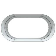 Повдигнато легло Кафяво 160 x 80 x 81 cm Стомана