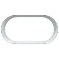 Повдигнато легло Кафяво 160 x 80 x 44 cm Стомана