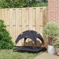 Кучешко легло Черно 90 x 81 x 80,5 см Стомана