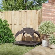 Кучешко легло Кафяво 104 x 86 x 84,5 см Стомана