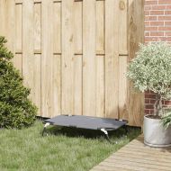 Кучешко легло Светлосиво 80 x 55 x 18 см Стомана