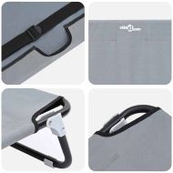 Кучешко легло Светлосиво 90 x 55 x 18 см Стомана