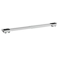 Основа за пералня 2 pcs Сребрист 72 x 5 x 4,5 см