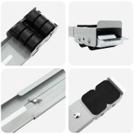 Основа за пералня 2 pcs Сребрист 72 x 5 x 4,5 см