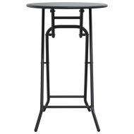 Градинска маса Антрацит 50 x 50 x 72 cm Метал