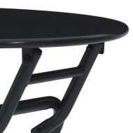 Градинска маса Антрацит 50 x 50 x 72 cm Метал