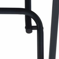 Градинска маса Антрацит 50 x 50 x 72 cm Метал