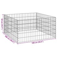 Квадратен компостер 100 x 100 x 50 cm Желязо