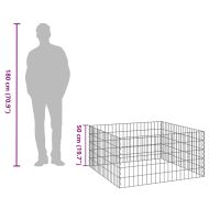 Квадратен компостер 100 x 100 x 50 cm Желязо