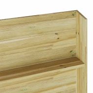 Рафтове за растения с рафт Кафяво 90 x 15 x 180 см