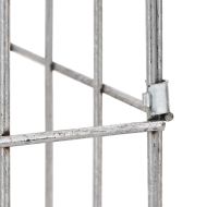 Габионен кран Сребрист 25 x 25 x 100 cm Неръждаема стомана