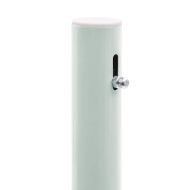 Прибираща се странична тента, 160x500 см, черна