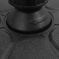 Основа за чадър, за пясък/вода, 15 л, черна