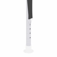 Професионална парти шатра със стени 4х4 м антрацит 90 г/м²