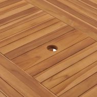 Градинска маса, 150x76 cм, тиково дърво масив