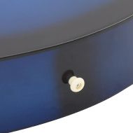 Уестърн класическа cutaway китара с 6 струни, син нюанс, 38"