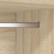 Гардероб, дъб сонома, 50x50x200 см, инженерно дърво