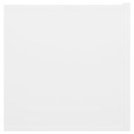 Окачени TВ шкафове, 2 бр, бели, 60x30x30 см