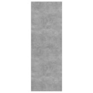 ТВ шкаф за стенен монтаж, бетонно сив, 37x37x107 см