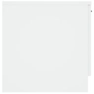 Нощни шкафчета, 2 бр, бели, 40x39x40 см