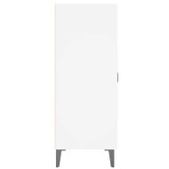 Сайдборд, бял, 69,5x34x90 см, инженерно дърво