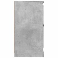 Сайдборд, бетонно сив, 70x35,5x67,5 см, инженерно дърво