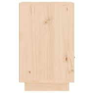 Нощни шкафчета, 2 бр, 40x34x55 см, борово дърво масив