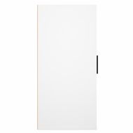 Сайдборд, бял, 40x33x70 см, инженерно дърво