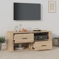 ТB шкаф, дъб сонома, 100x35x40 см, инженерно дърво