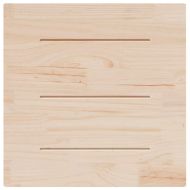 Плот за маса 80x80x2,5 см, масивна дървесина, бор, квадратен