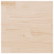 Плот за маса 80x80x2,5 см, масивна дървесина, бор, квадратен