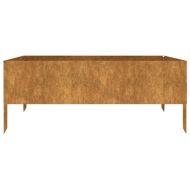 Градинска повдигната леха 100x100x41 см кортенова стомана