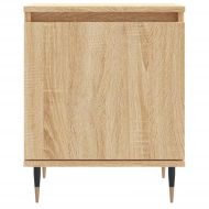 Нощни шкафчета, 2 бр, дъб сонома, 40x30x50 см, инженерно дърво