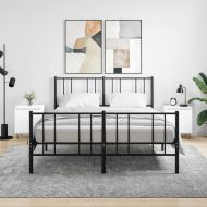 Нощни шкафчета 2 бр бели 40x30x50 см инженерно дърво