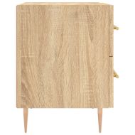 Нощни шкафчета 2 бр дъб сонома 40x35x47,5 см инженерно дърво
